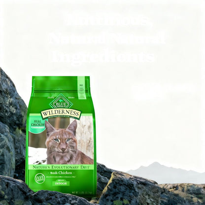Wilderness Indoor Adult Cat Food with Real Chicken