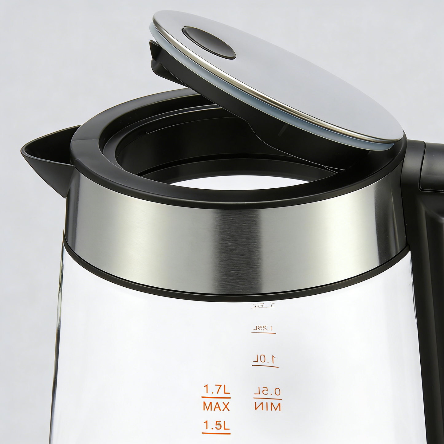 1.7L Glass Electric Kettle, Fast Boiling & Auto Shut-Off