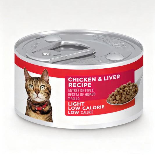 Hill's Science Diet Light Adult Cat Food, Chicken & Liver Recipe Canned Entrée