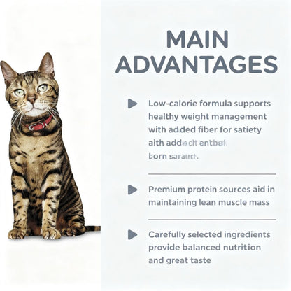 Hill's Science Diet Light Adult Cat Food, Chicken & Liver Recipe Canned Entrée